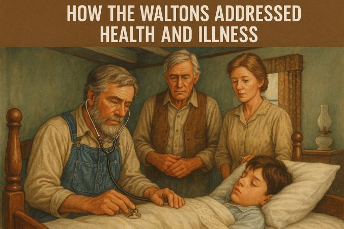How The Waltons addressed health and illness.