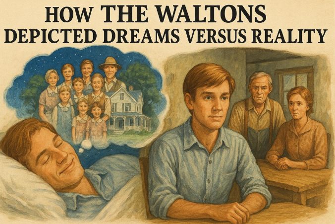How The Waltons depicted dreams versus reality.