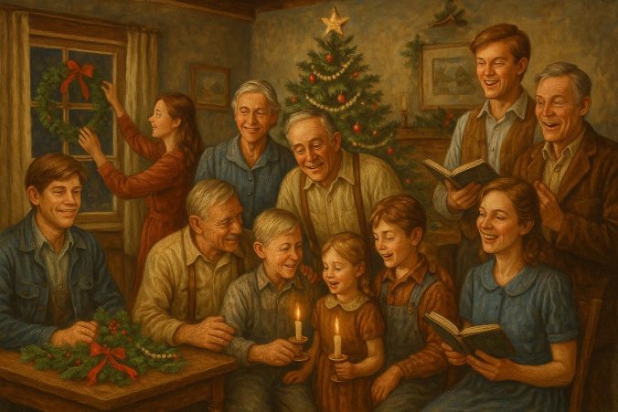 How The Waltons depicted holiday traditions.