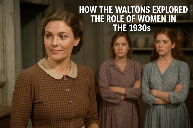 How The Waltons explored the role of women in the 1930s.