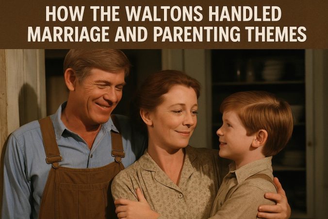 How The Waltons handled marriage and parenting themes.