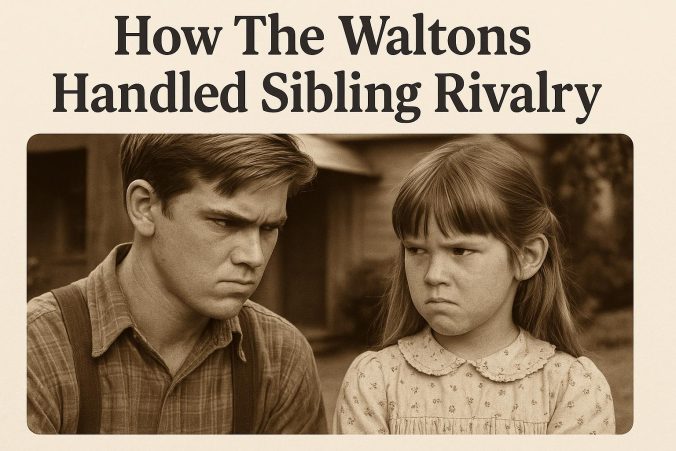 How The Waltons handled sibling rivalry.