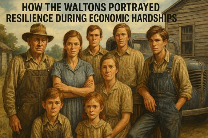 How The Waltons portrayed resilience during economic hardships.