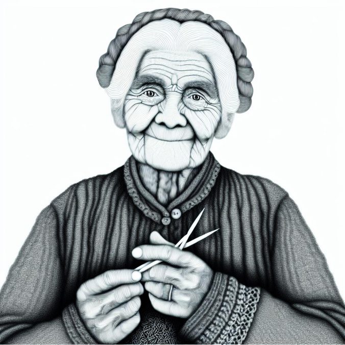 The character of Grandma Walton and her role in the family.