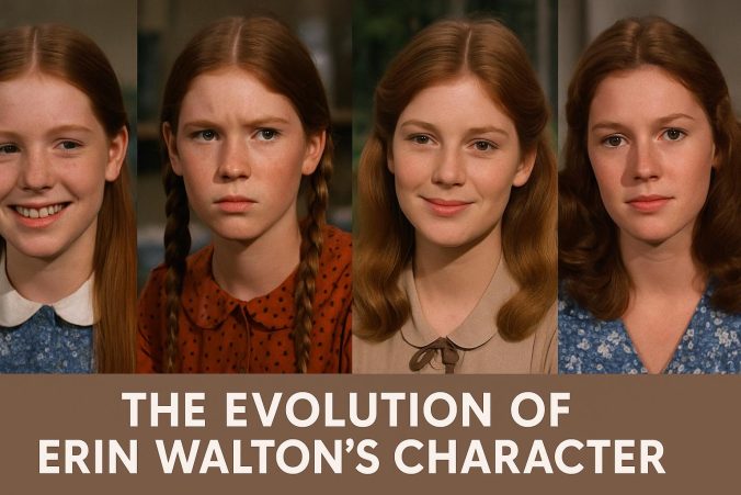 The evolution of Erin Walton’s character.