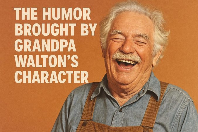 The humor brought by Grandpa Walton’s character.