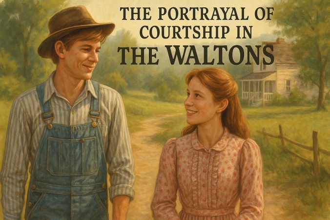 The portrayal of courtship in The Waltons.