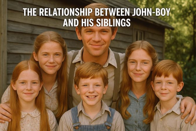 The relationship between John-Boy and his siblings.