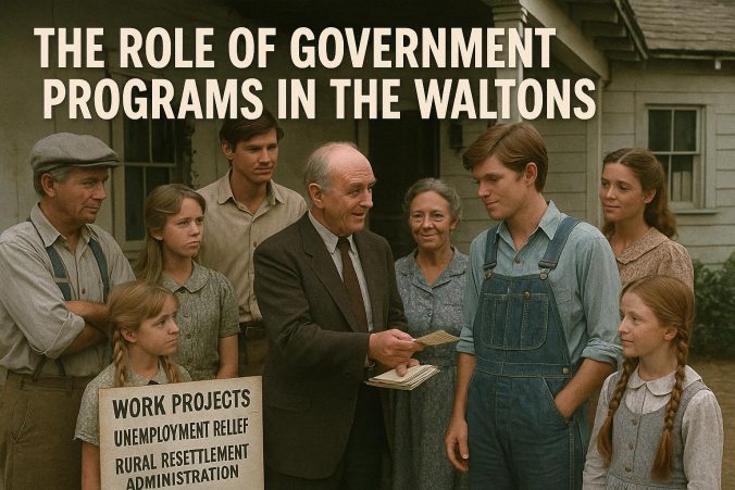 The role of government programs in The Waltons.