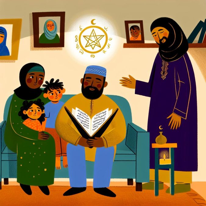 The role of religion in the Walton family's life.