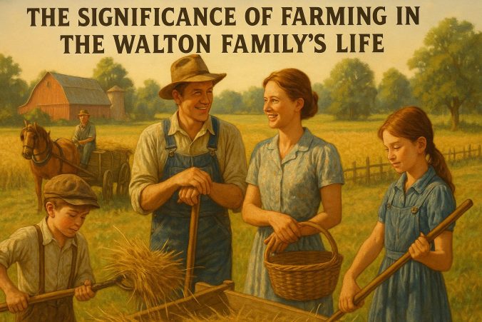 The significance of farming in the Walton family’s life.